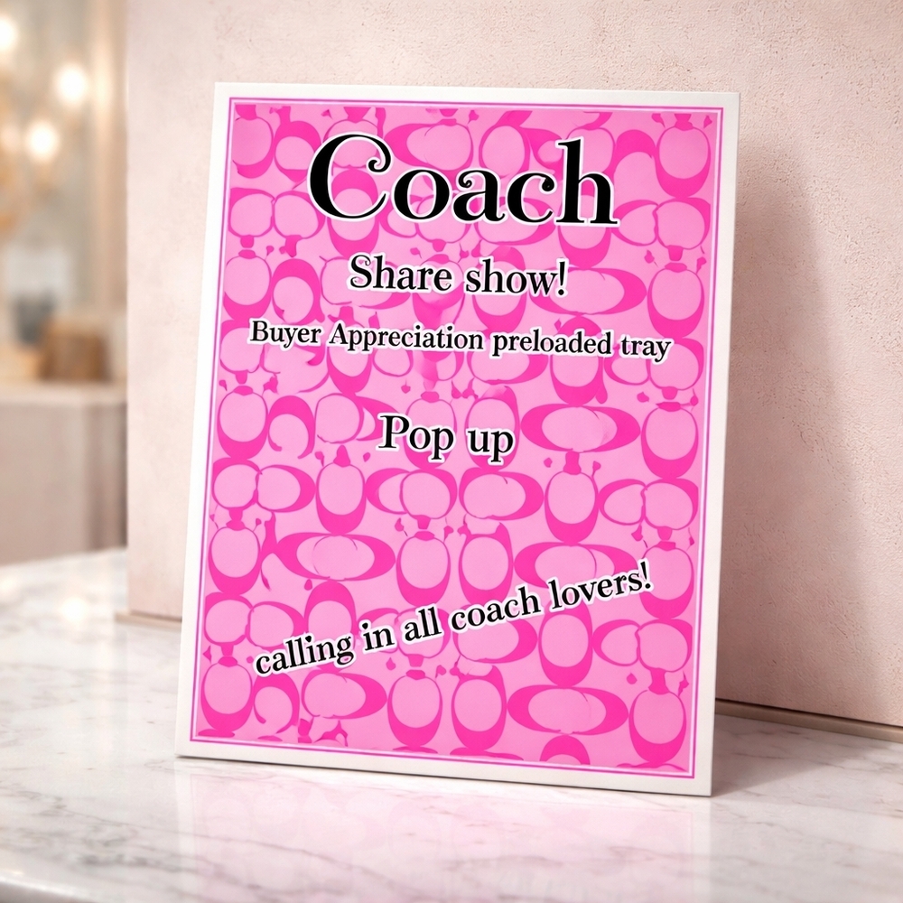 COACH 💞Share Show💞